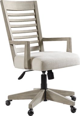 Lynnwood Taupe Desk Chair