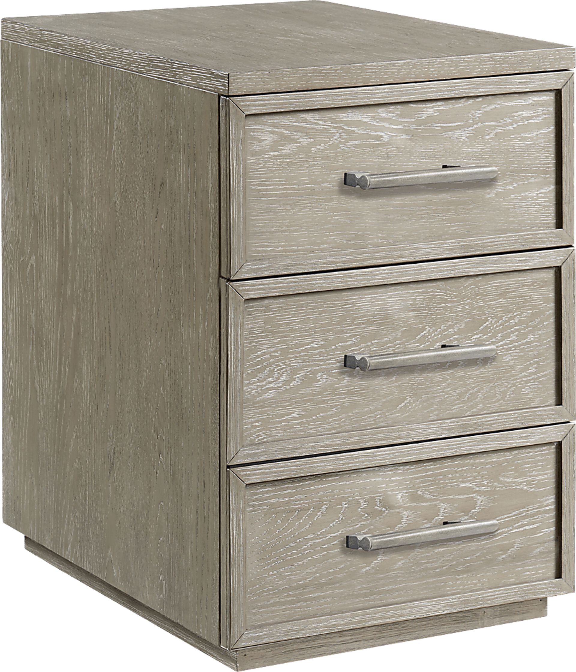 Lynnwood Taupe File Cabinet - Image 1