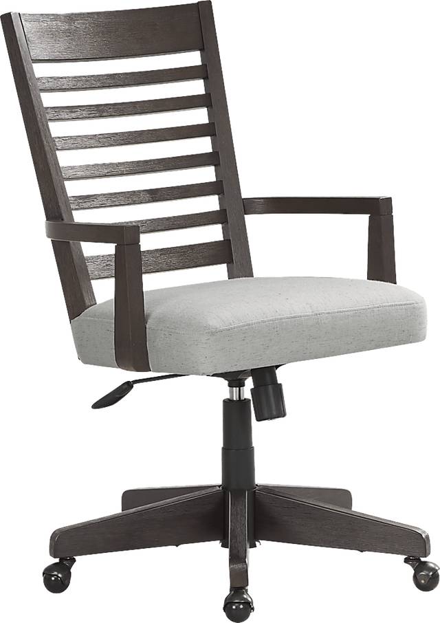 Lynnwood Umber Desk Chair - Thumbnail - Image 1