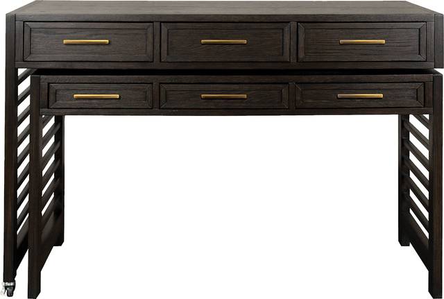 Lynnwood Umber Swivel Desk - Thumbnail - Image 2