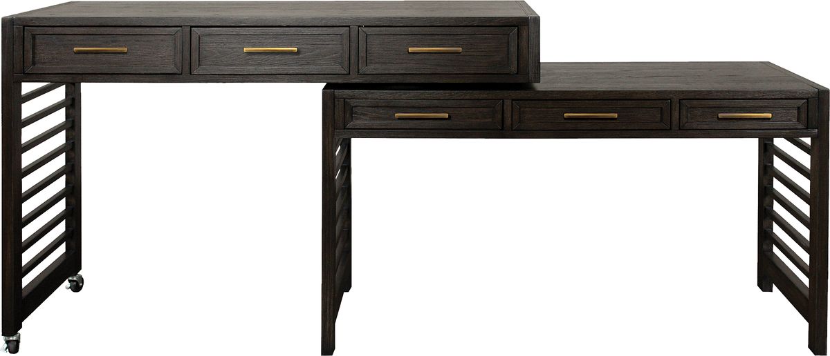 Barwood Oak Dark Wood,Light Wood Desk - Rooms To Go