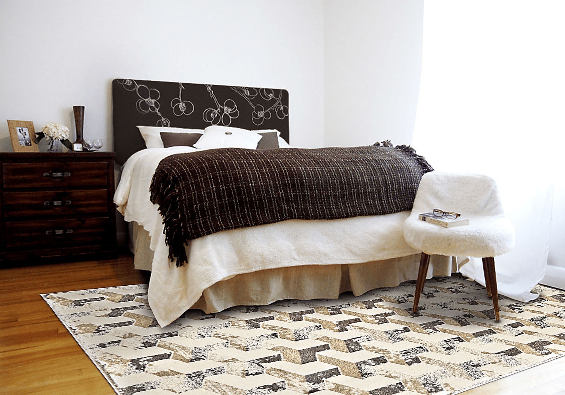 Lynx Cream 7'10 x 11' Rug - Image 2