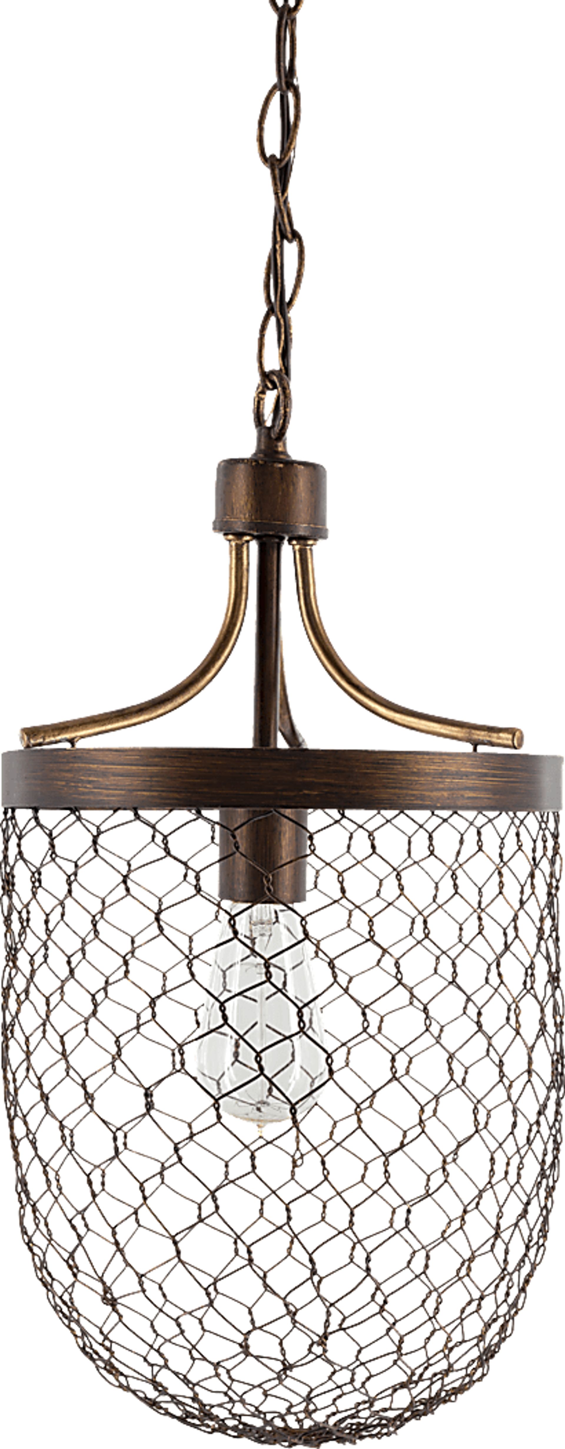 Lyone Brown Pendant - Image 1