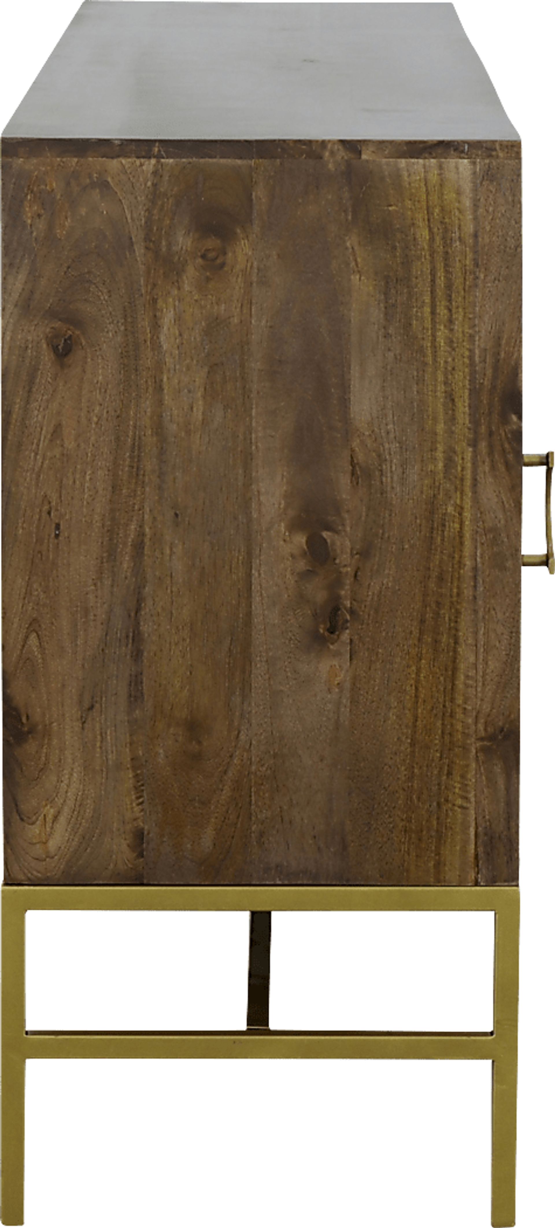 Lyrewood Brown Credenza - Image 5