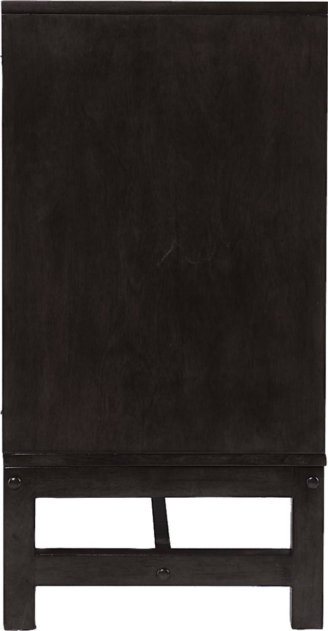 Lysander III Brown 54 in. Console, With Smart Electric Fireplace - Thumbnail - Image 3