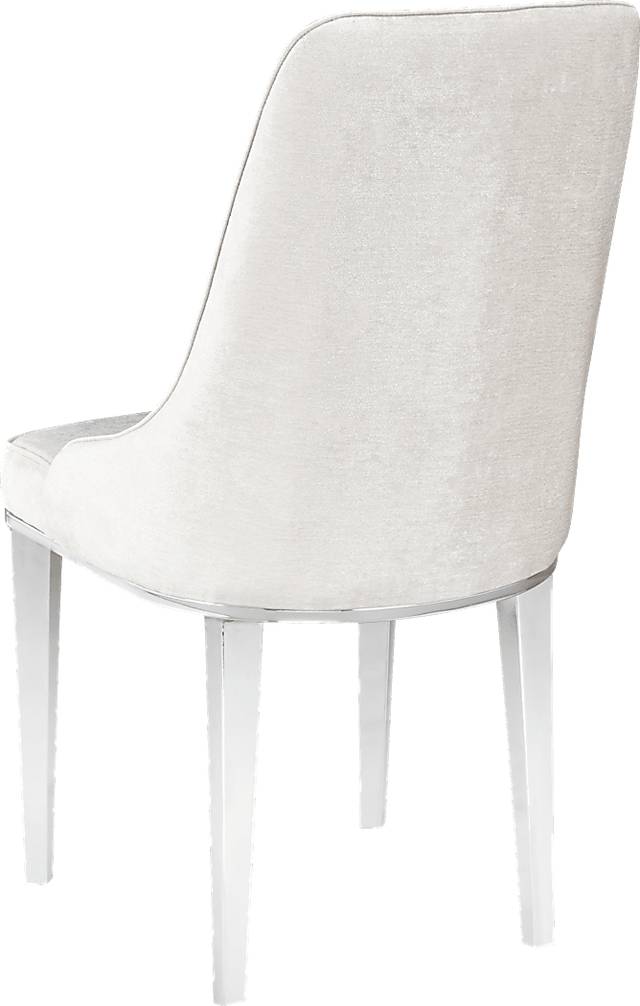 Lysette Ivory Side Chair, Set of 2 - Thumbnail - Image 2
