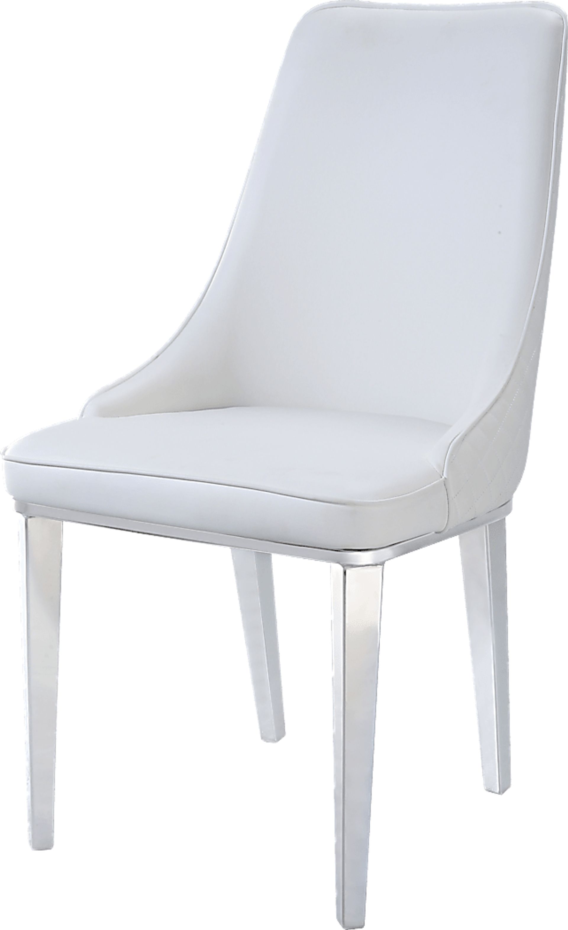 Lysette White Side Chair, Set of 2 - Image 3