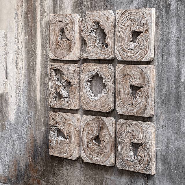 Lysha Brown Set of 9 Wall Decor - Thumbnail - Image 3