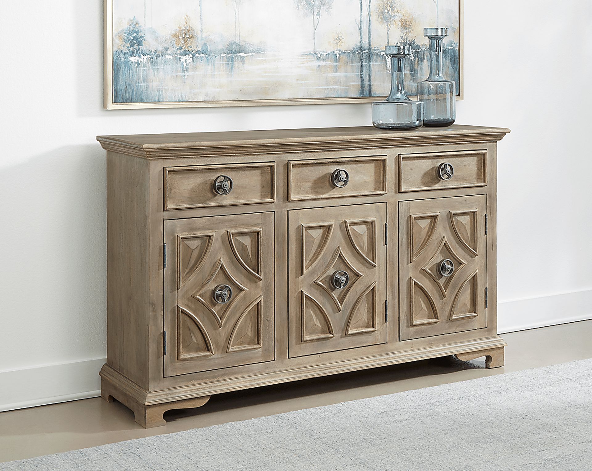 Mabel Block Brown Sideboard - Image 4