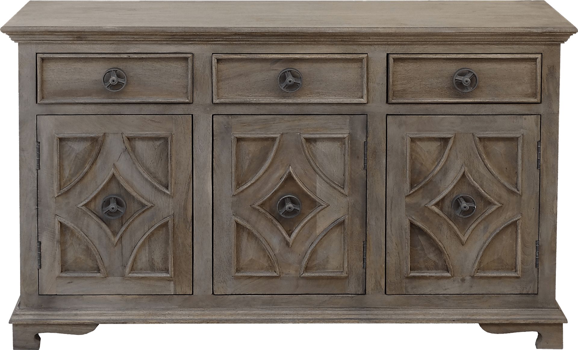 Mabel Block Gray Sideboard - Image 2