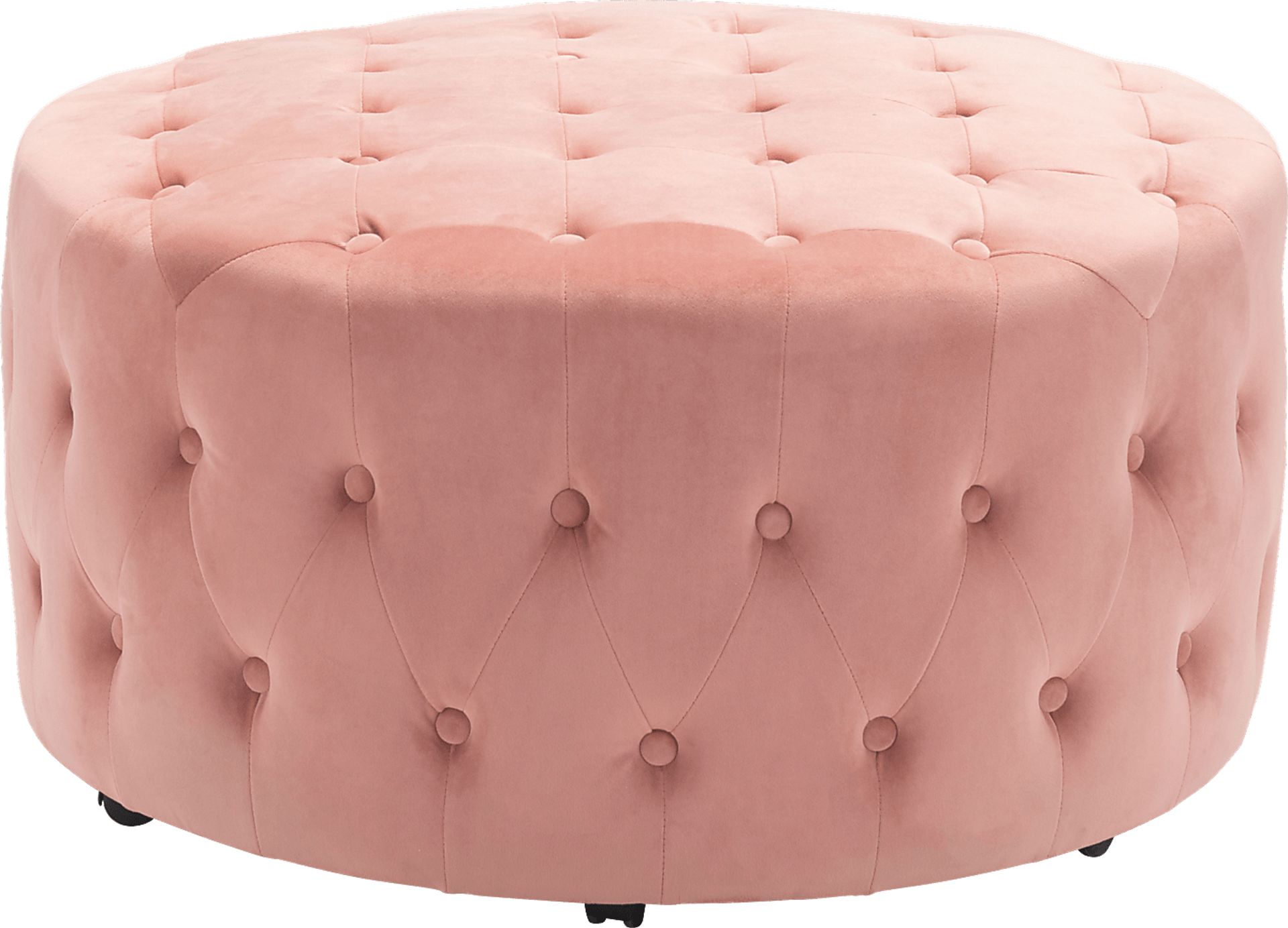 Mabini Pink Cocktail Ottoman - Image 2