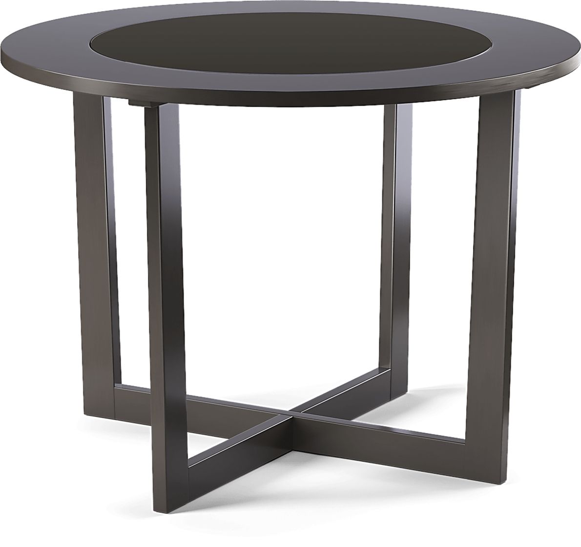 Mabry Espresso Round Dining Table