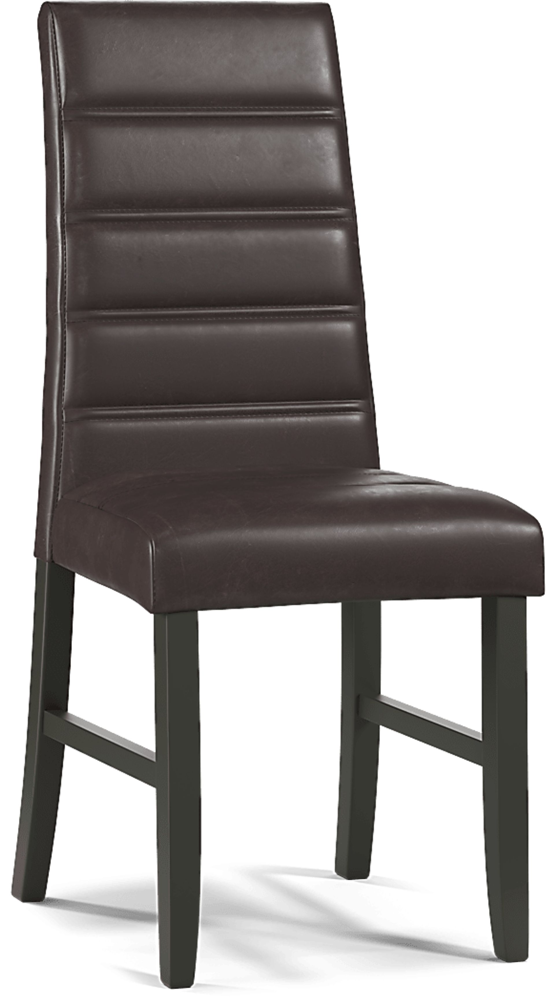Mabry Espresso 5 Pc Dining Set with Brown Chairs - Image 4