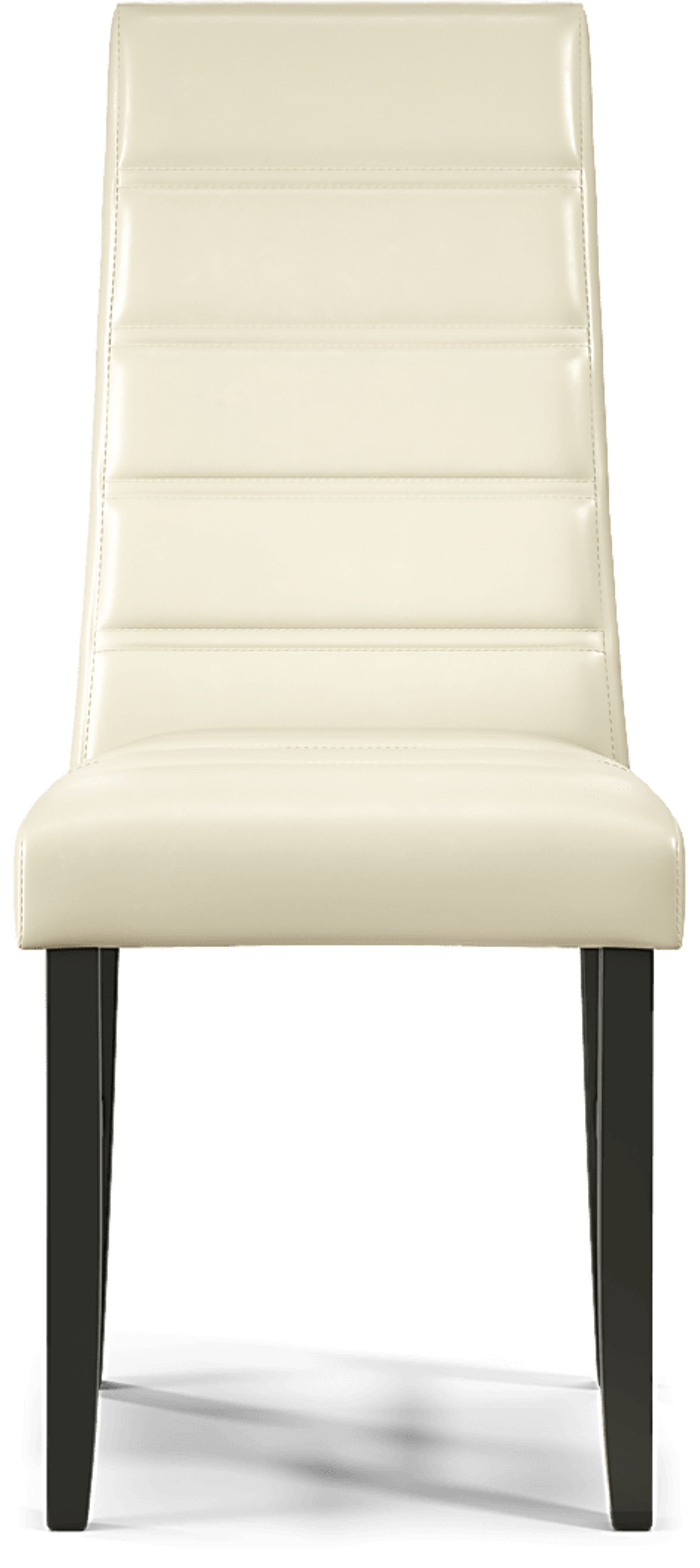 Mabry Espresso 5 Pc Dining Set with Cream Chairs - Image 5