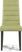 Mabry Espresso 5 Pc Dining Set with Green Chairs