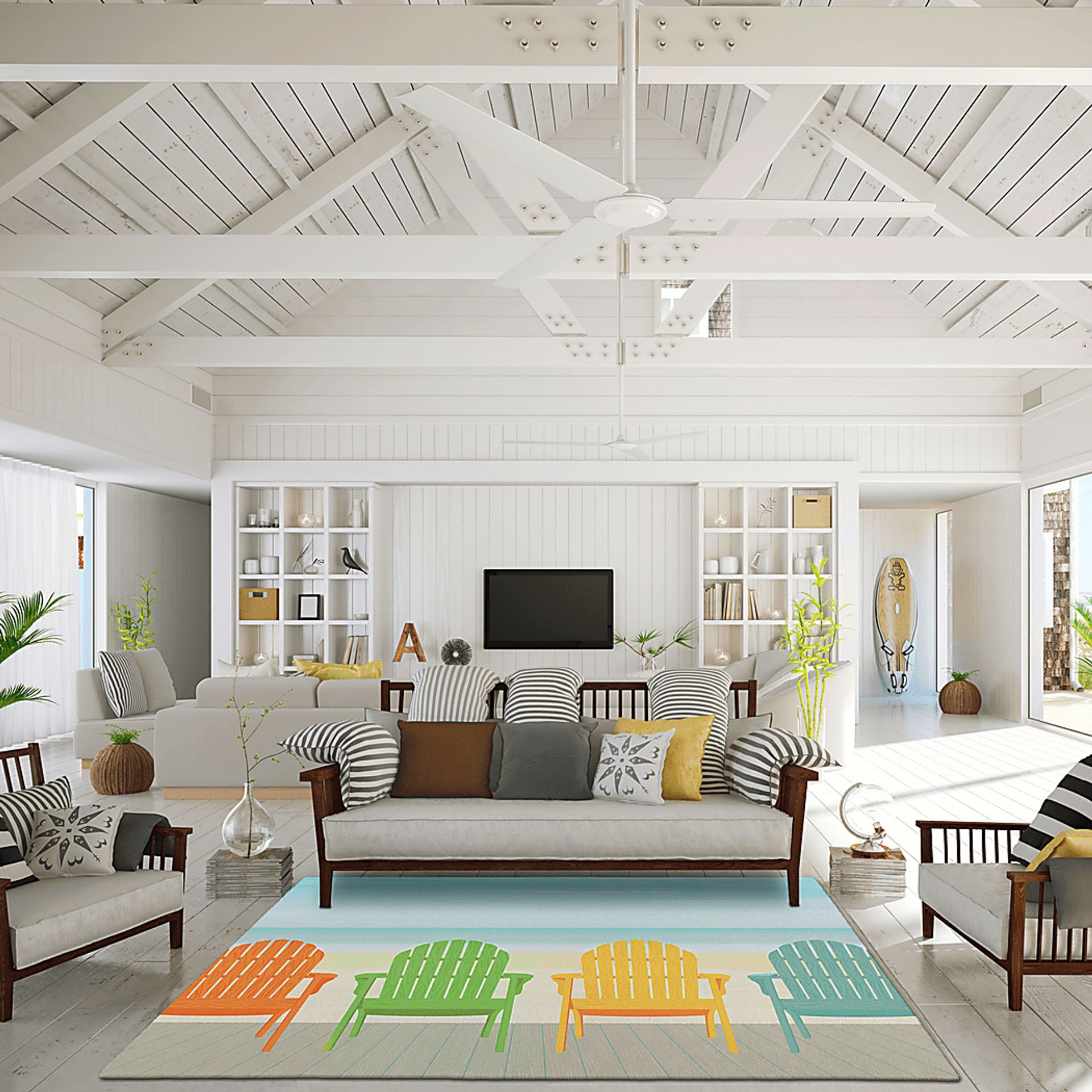 Macapa Multi 5' x 8' Rug - Image 2