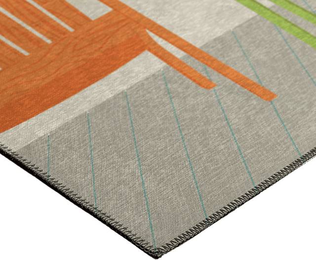 Macapa Multi 5' x 8' Rug - Thumbnail - Image 3