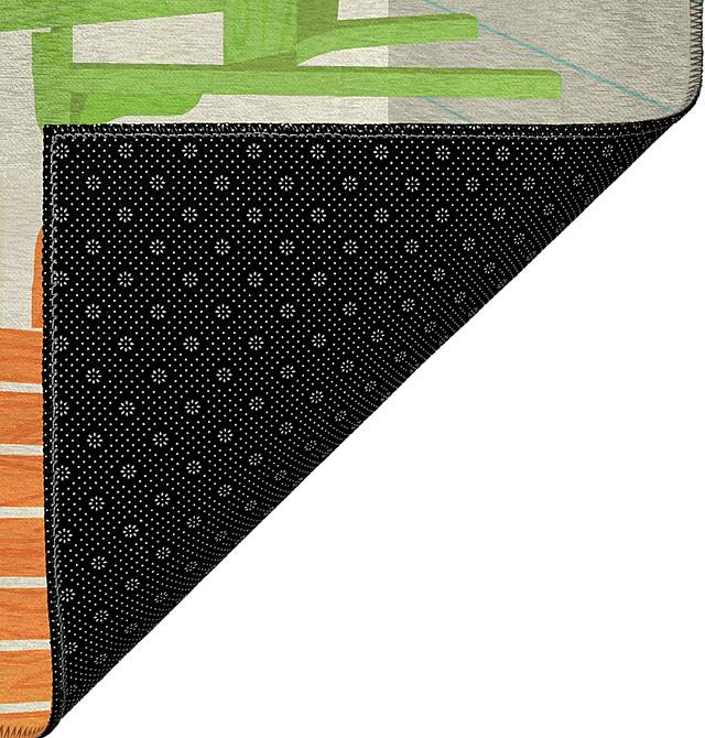 Macapa Multi 5' x 8' Rug - Thumbnail - Image 4