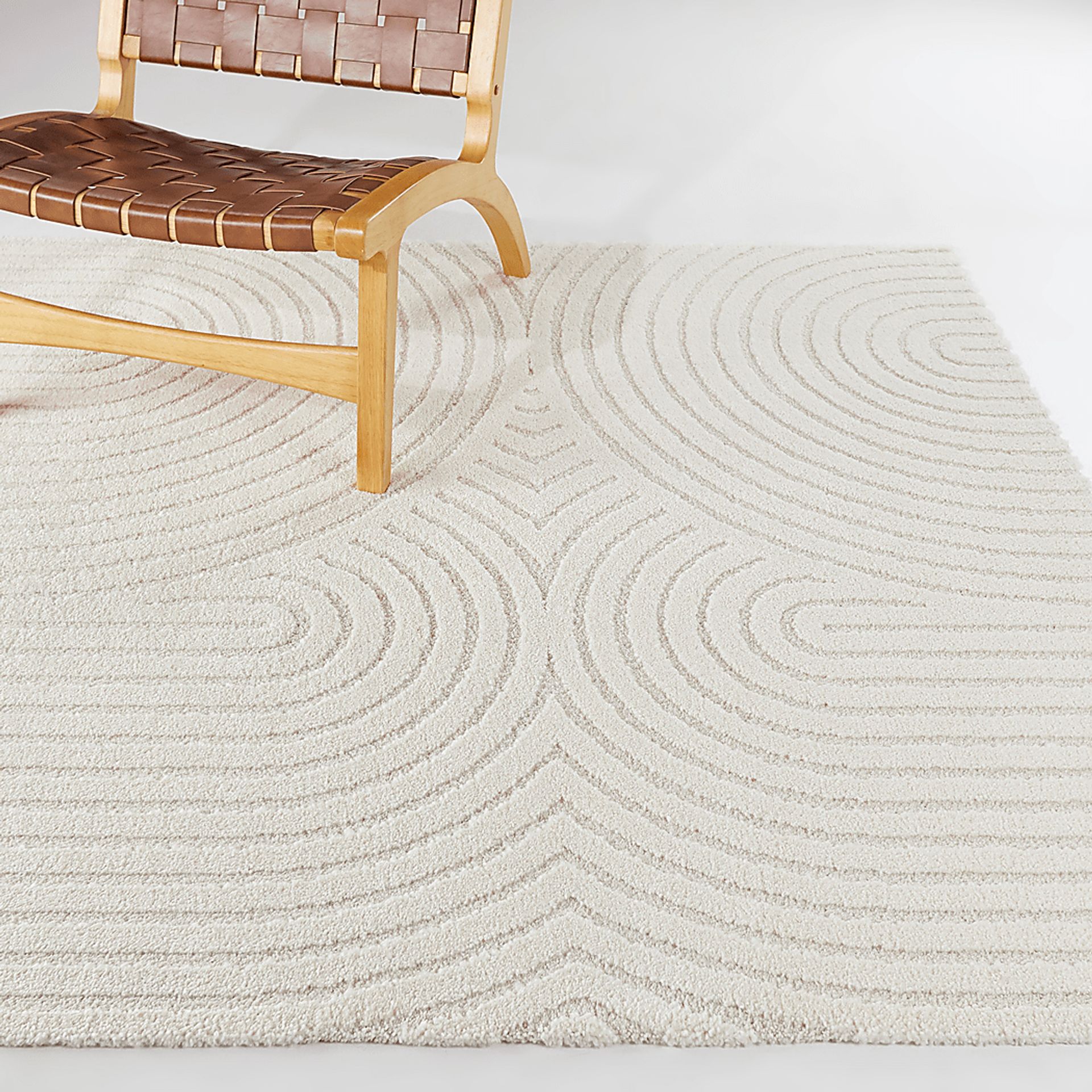 Macasano Cream 5'3 x 7' Rug - Image 2