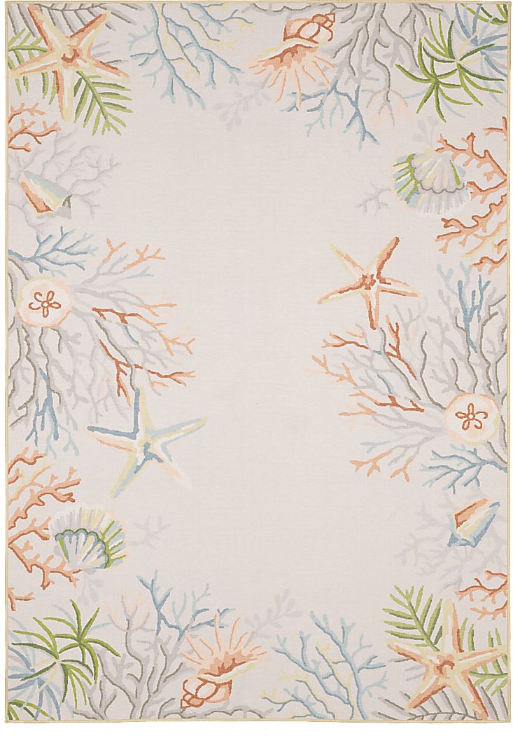 Macaware Beige 7'6 x 10' Rug