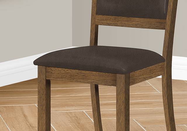 Macdill Brown Dining Chair, Set of 2 - Thumbnail - Image 3