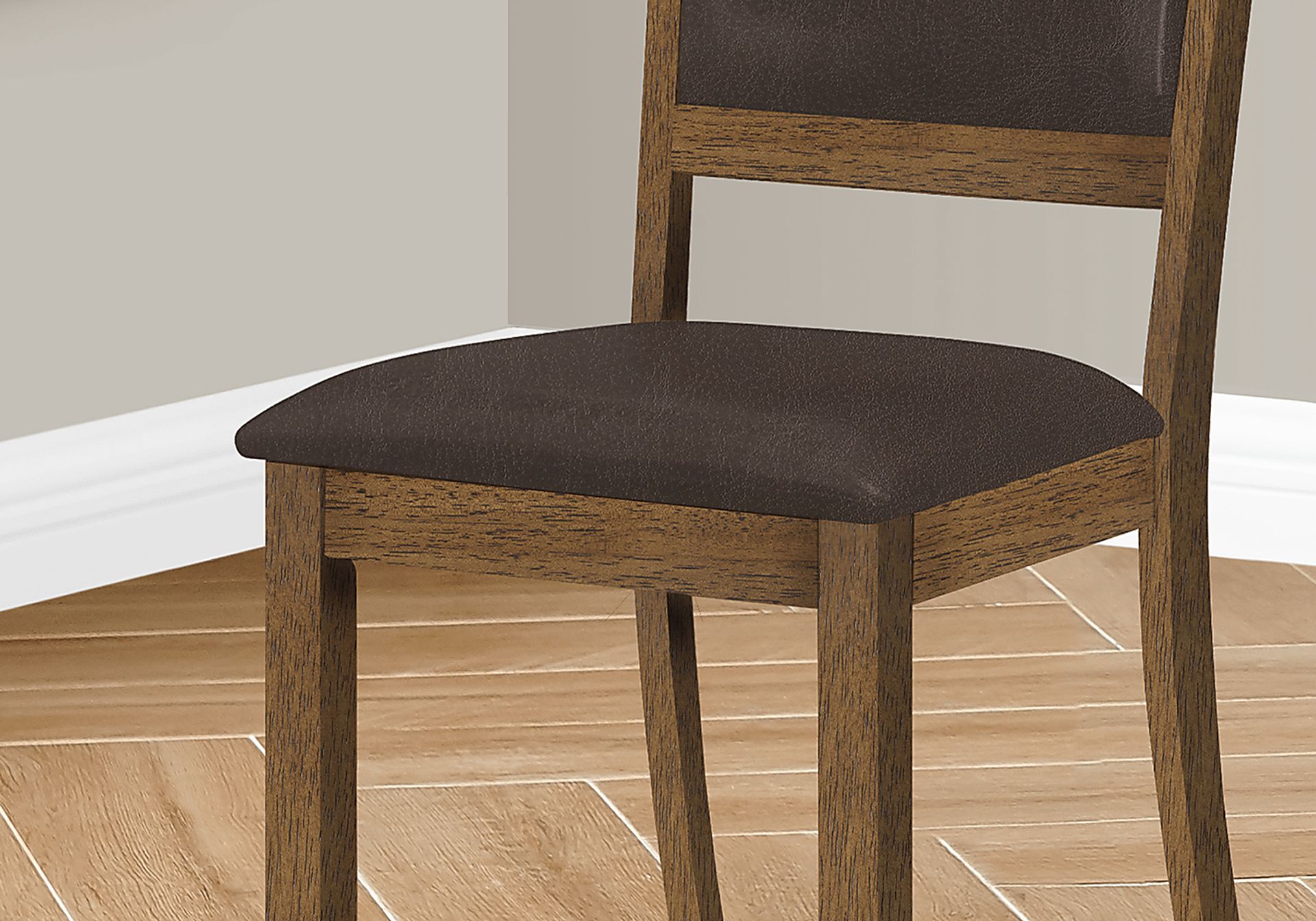 Macdill Brown Dining Chair, Set of 2 - Image 3