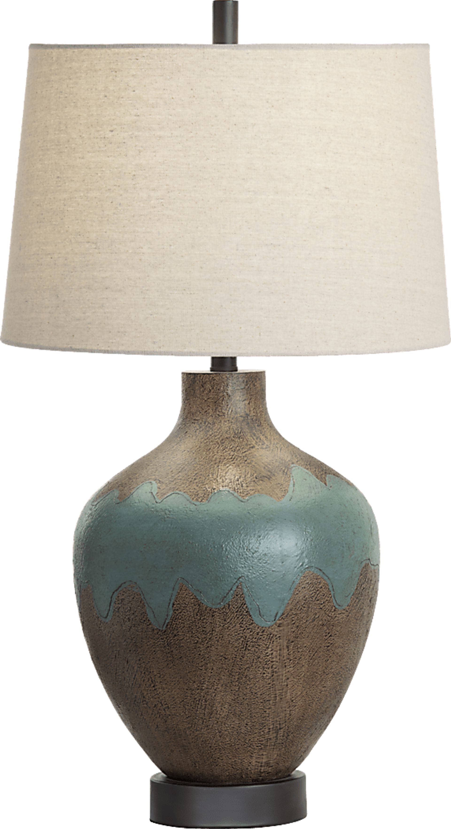 Macduff Avenue Turquoise Lamp - Image 3