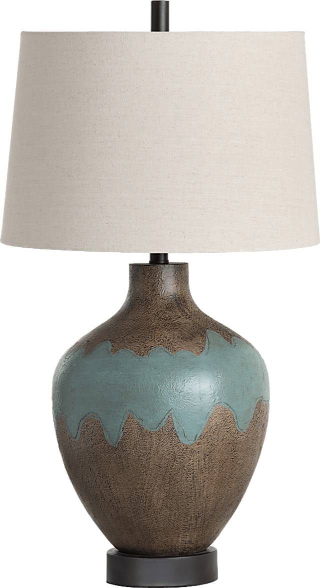 Macduff Avenue Turquoise Lamp - Thumbnail - Image 1