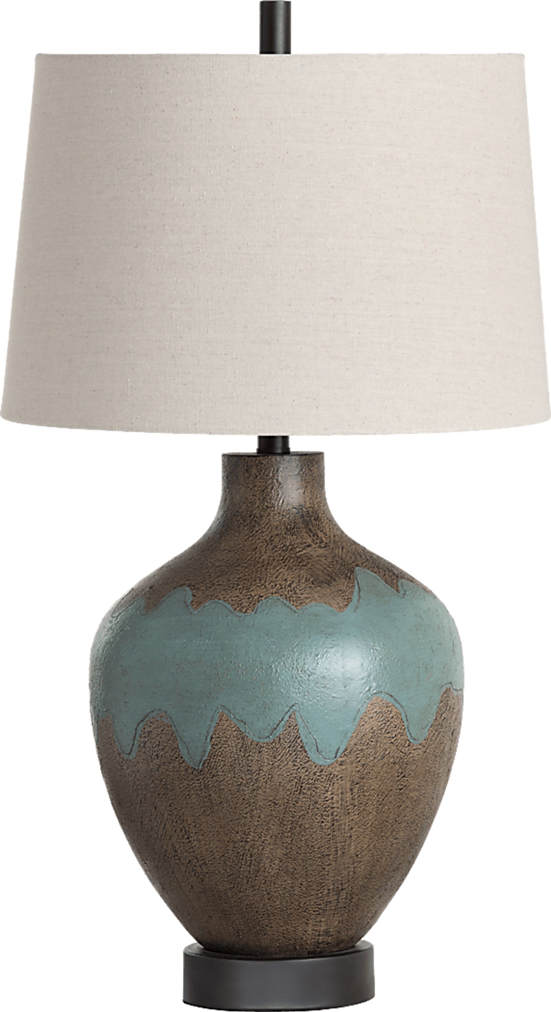 Macduff Avenue Turquoise Lamp - Image 1