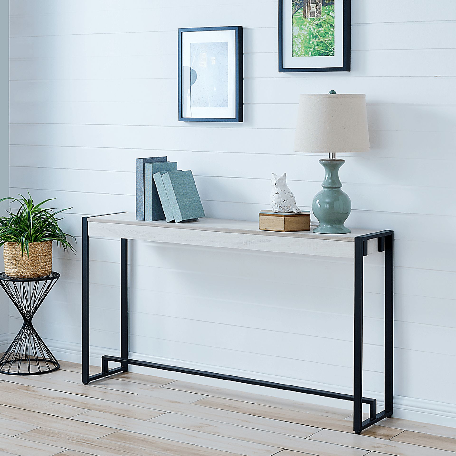 Macen Black Console Table - Image 4