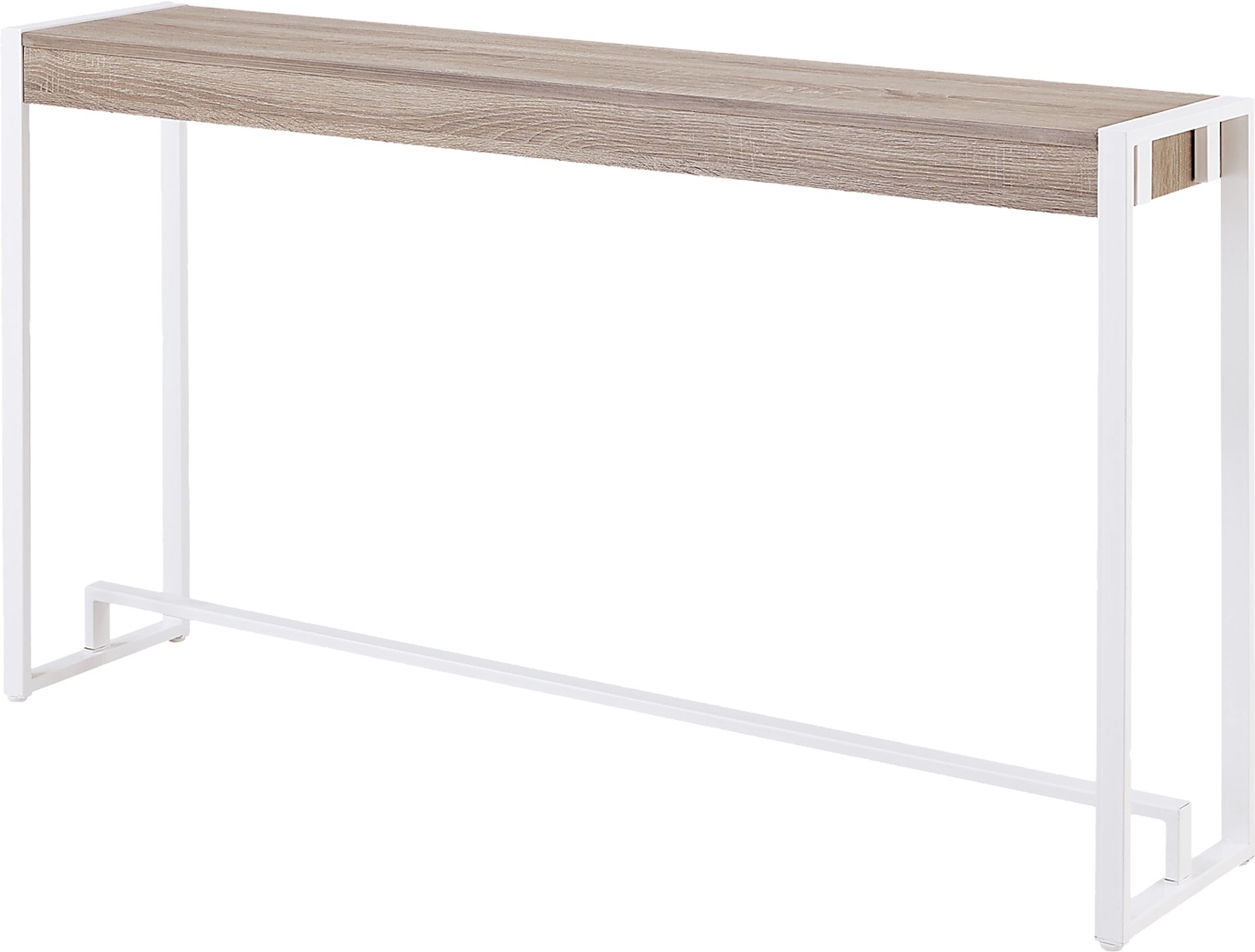 Macen White Console Table - Image 2