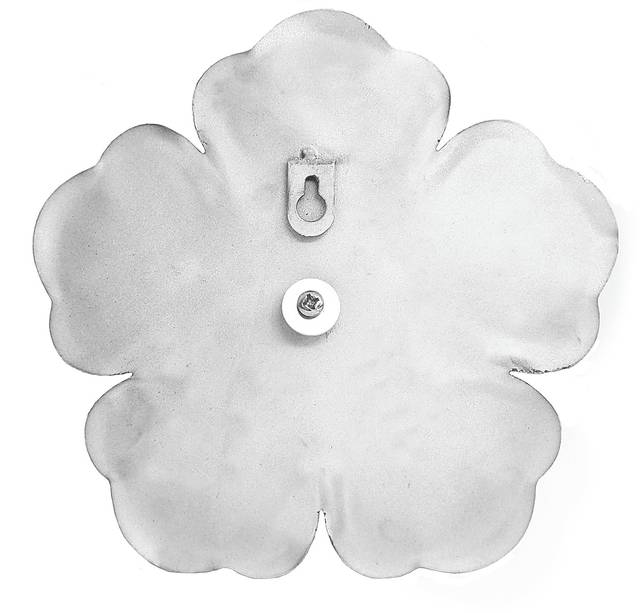 Machala White Wall Flowers Set of 3 - Thumbnail - Image 3