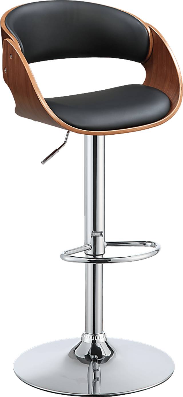 Mackay Black Adjustable Barstool - Thumbnail - Image 1
