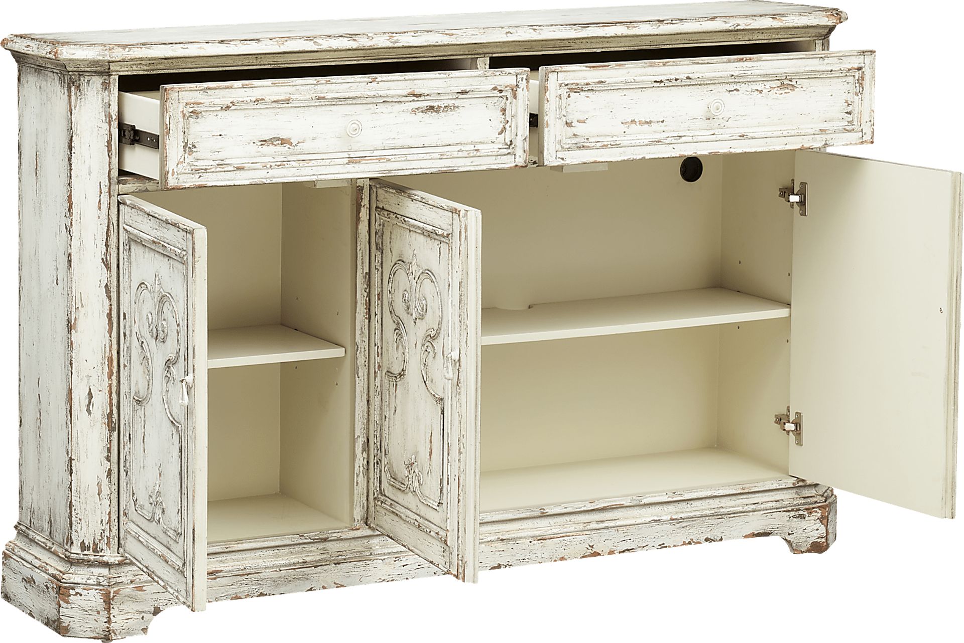 Mackinwood Cream Accent Cabinet - Image 4