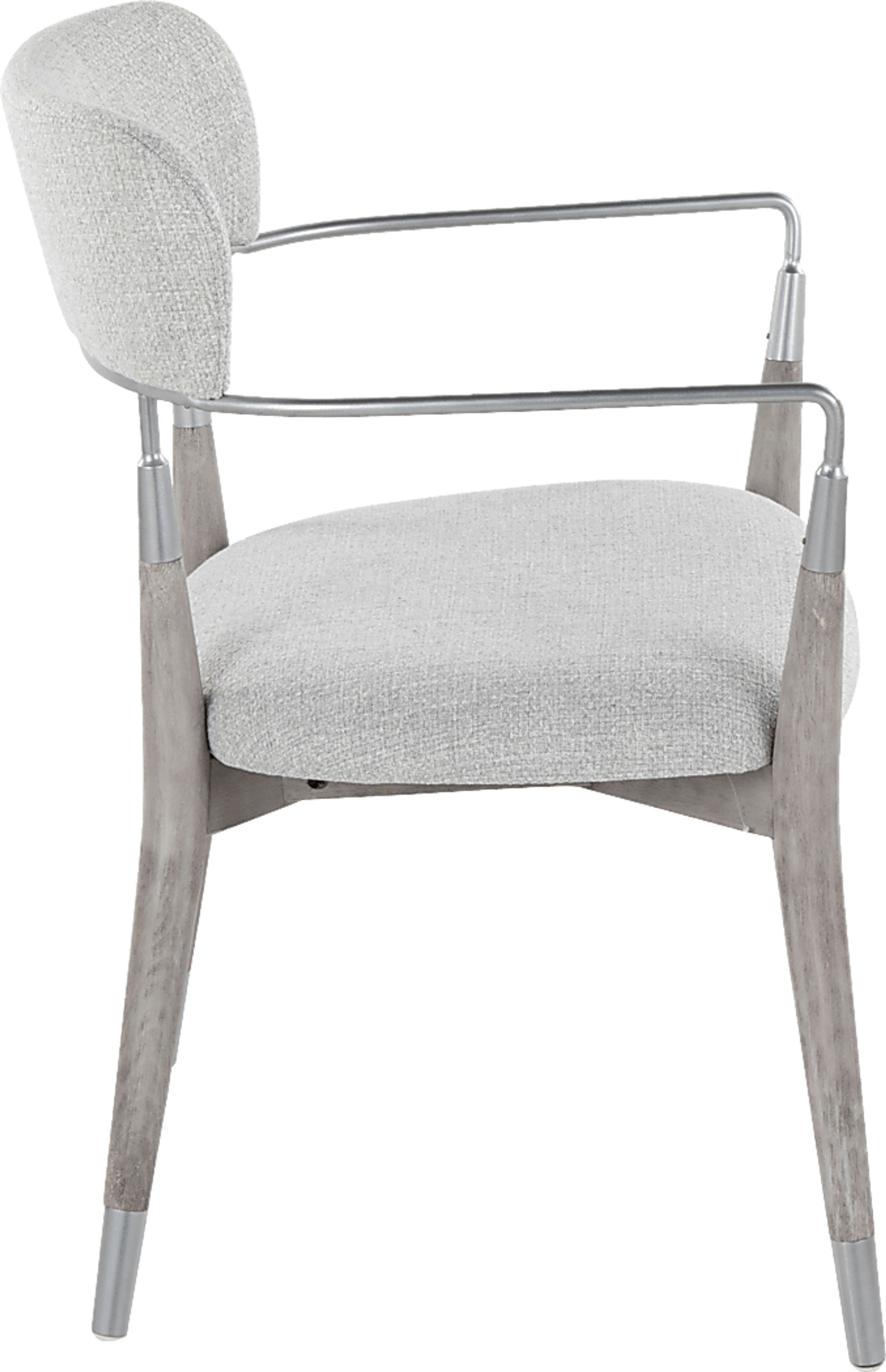 Mackling Gray Arm Chair, Set of 2 - Image 4
