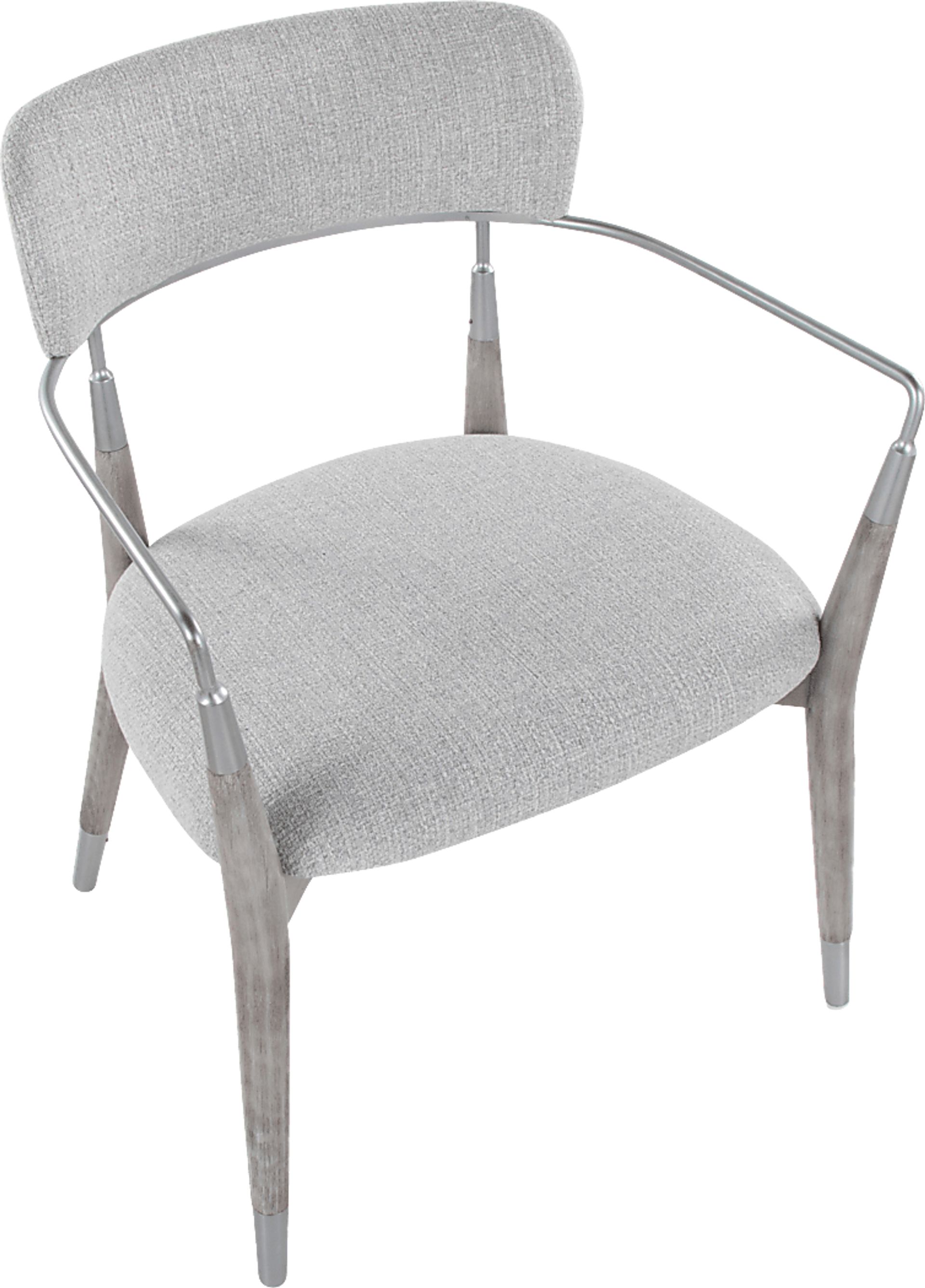 Mackling Gray Arm Chair, Set of 2 - Image 8