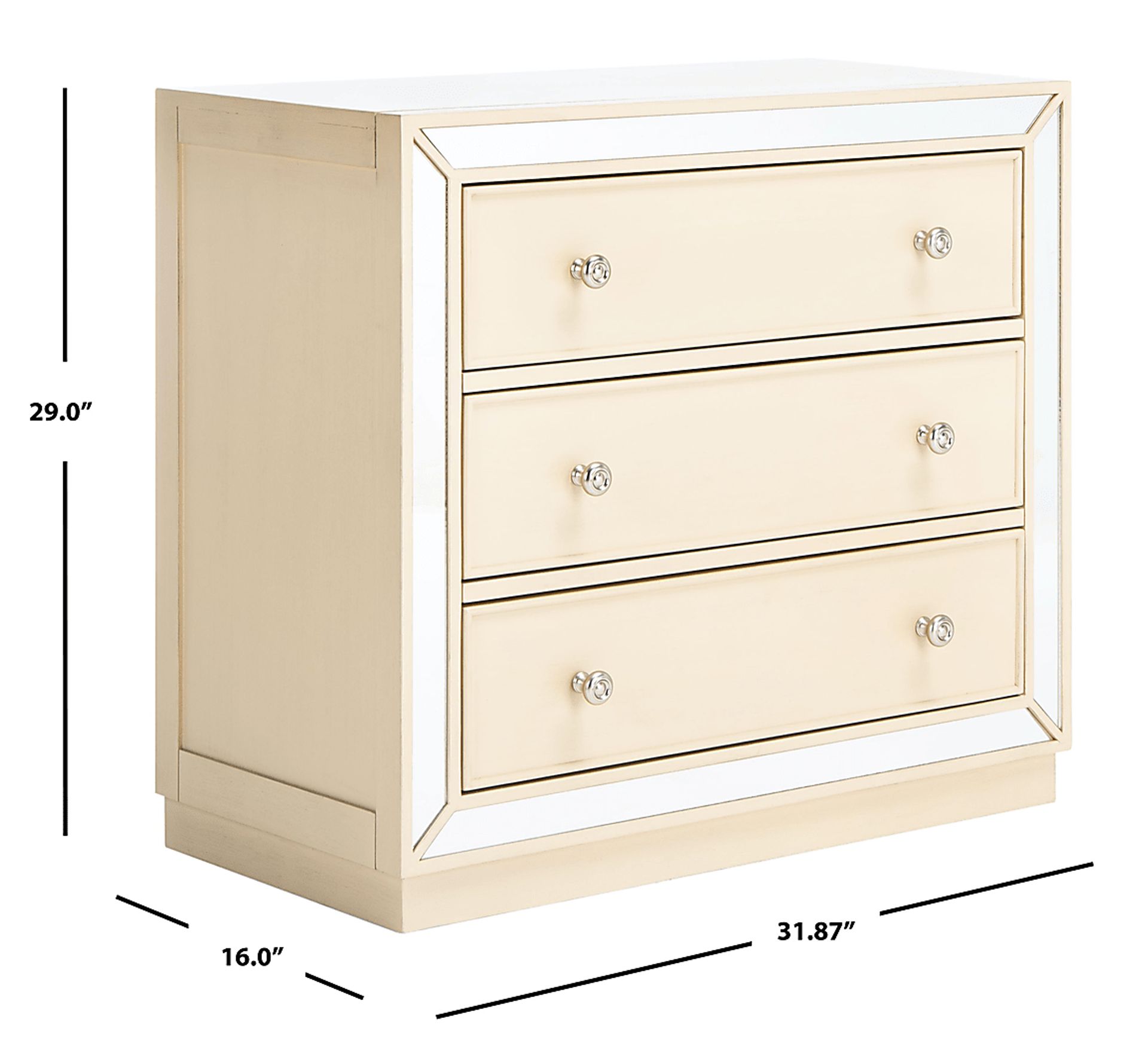 Maclaura Beige Accent Cabinet - Image 16