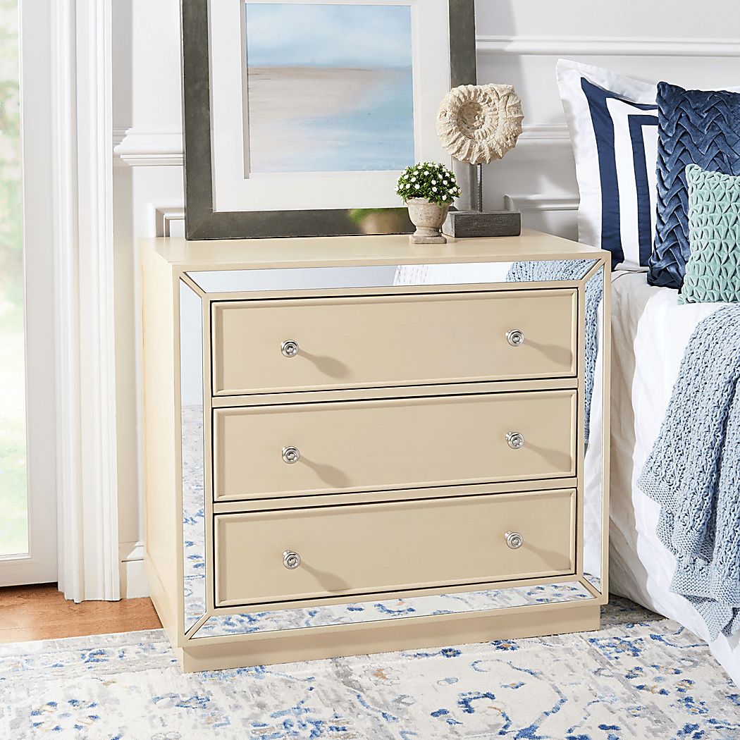 Maclaura Beige Accent Cabinet - Thumbnail 5