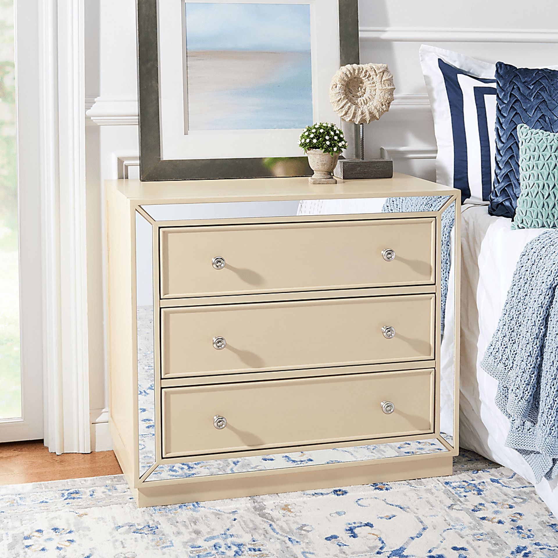 Maclaura Beige Accent Cabinet - Image 3