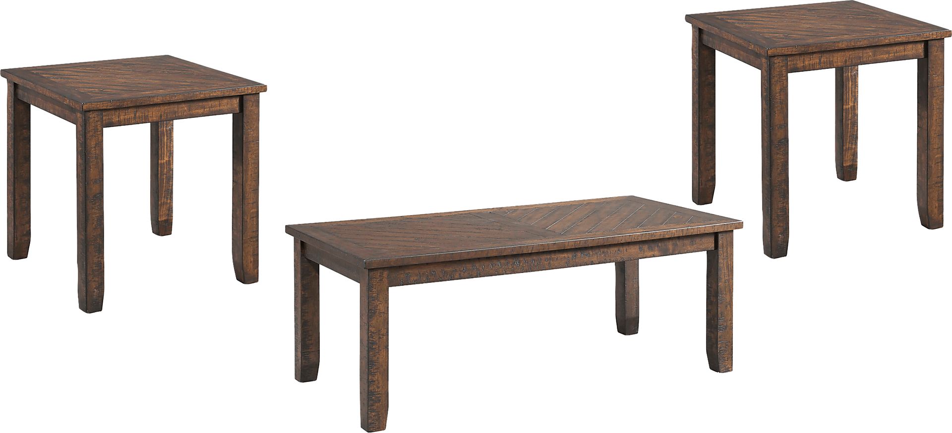 Maclaurin Walnut 3pc Table Set - Image 1