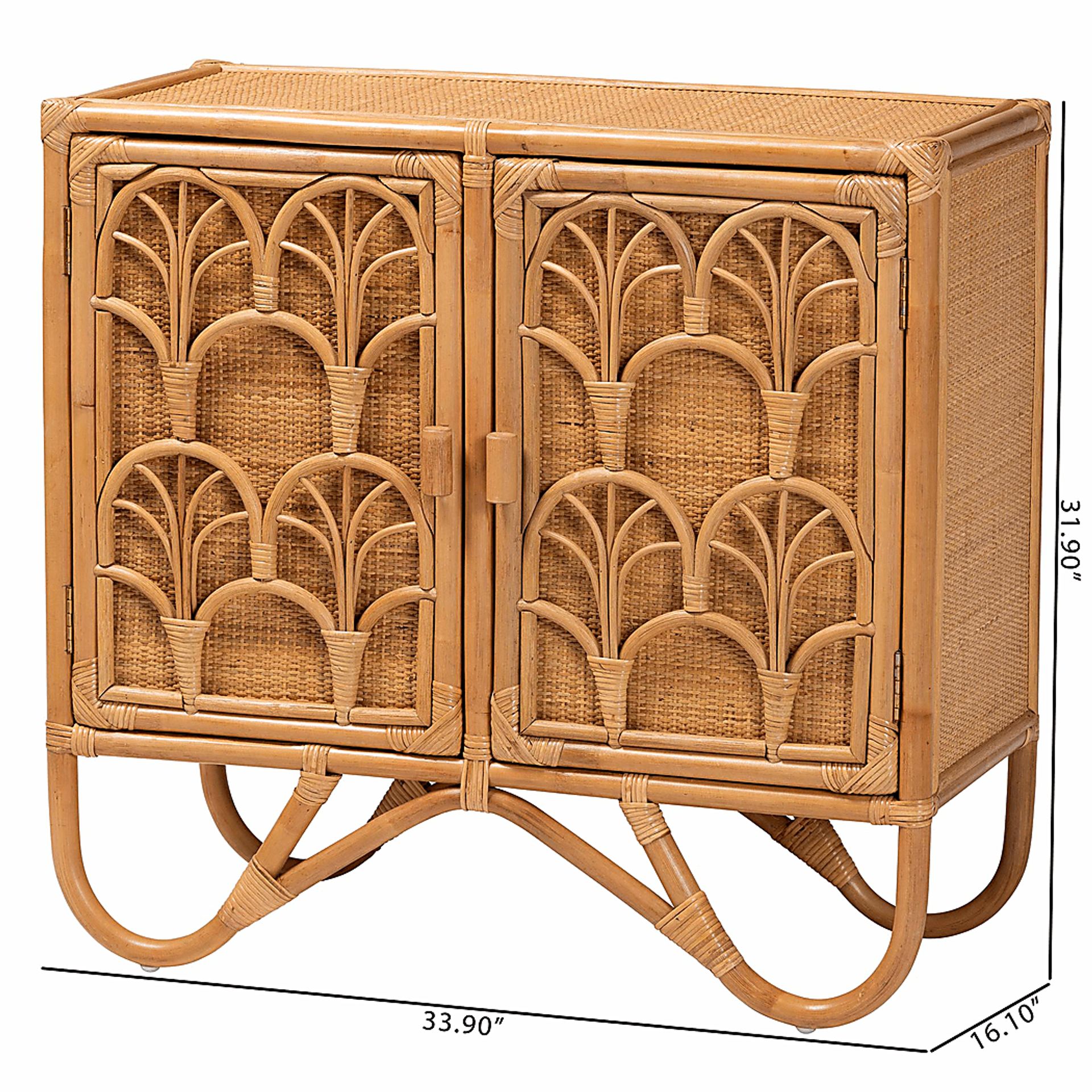 Macneill Brown Storage Cabinet - Image 4