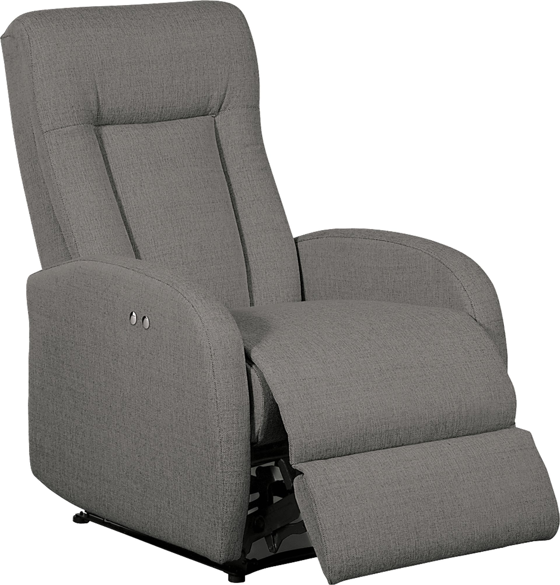 Macphail Blue Power Recliner - Image 2