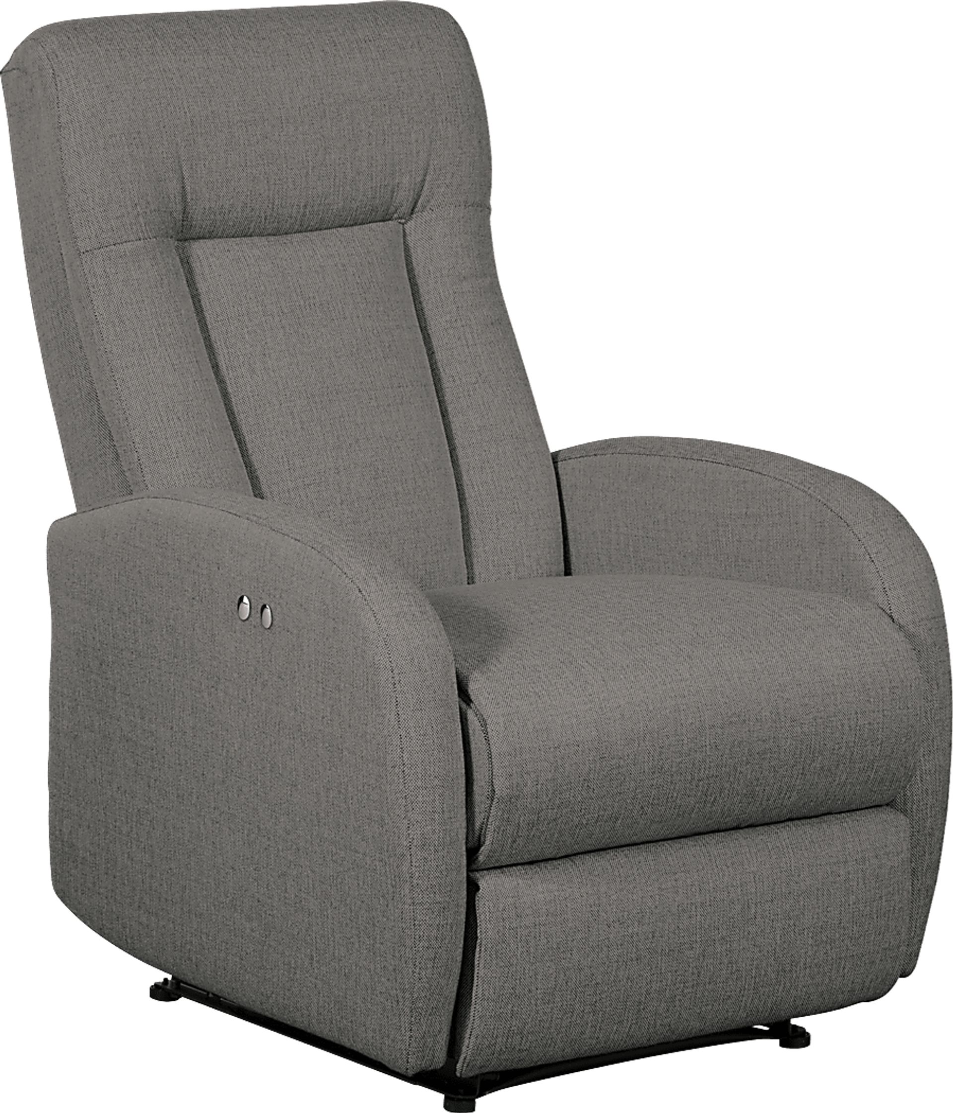 Macphail Blue Power Recliner - Image 1