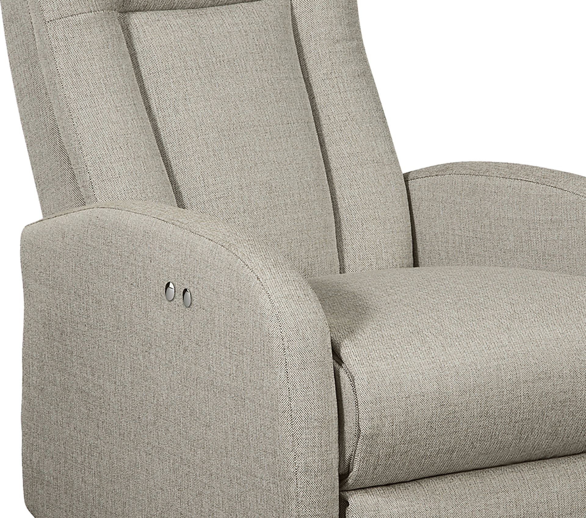 Macphail Linen Power Recliner - Image 3