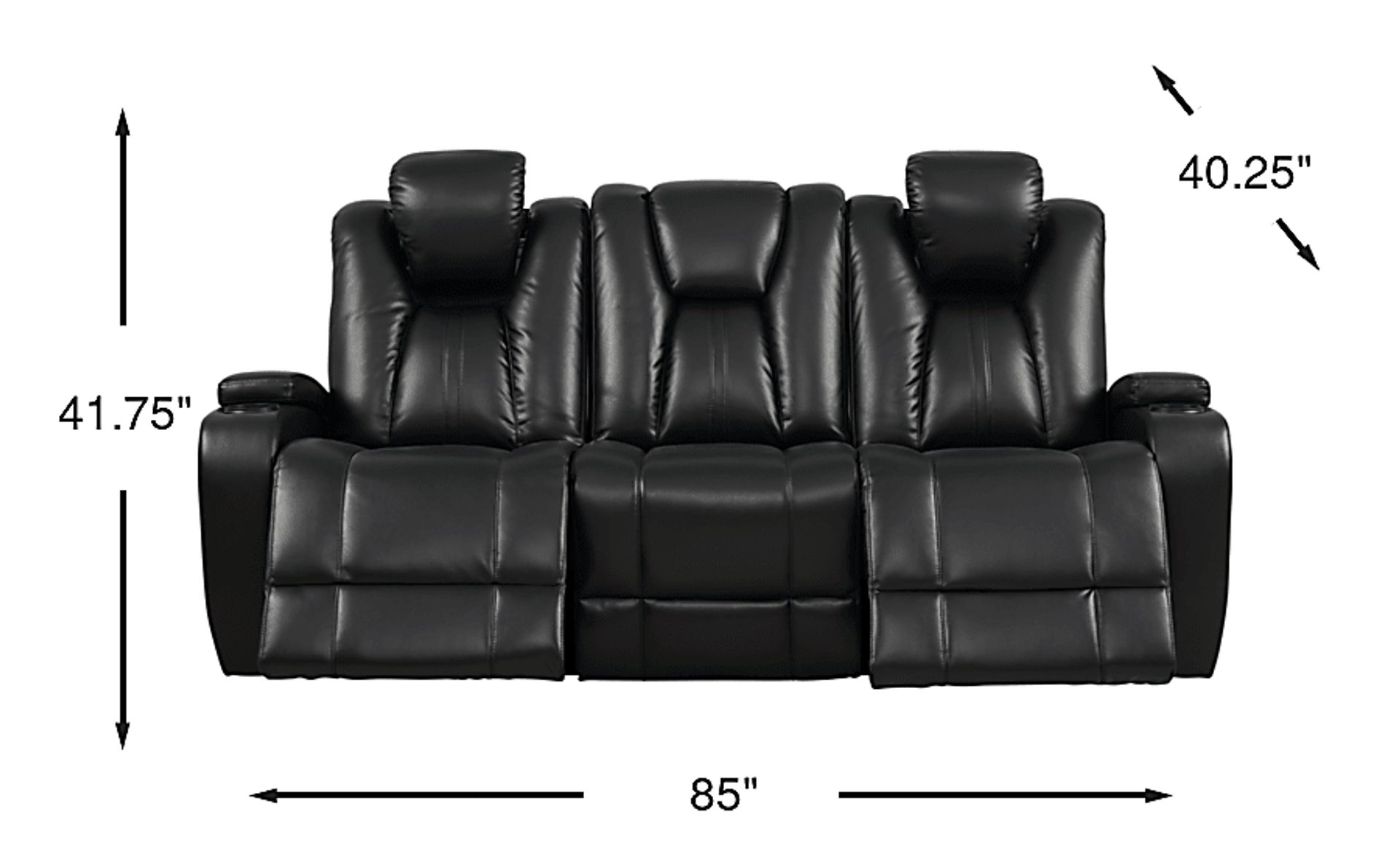 Dimension Image. Please refer to the Dimension Tab on this page for dimension details.