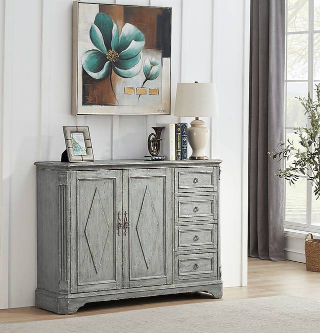 Maddenhurst Blue Accent Cabinet - Thumbnail - Image 2