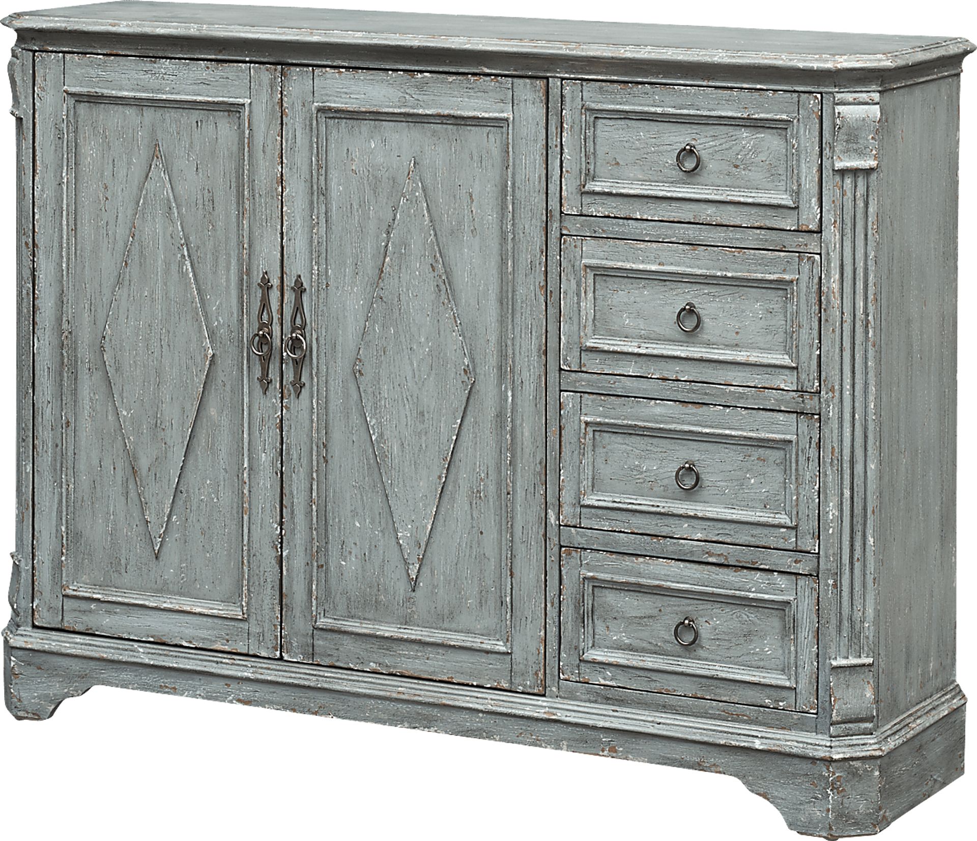 Maddenhurst Blue Accent Cabinet - Image 1
