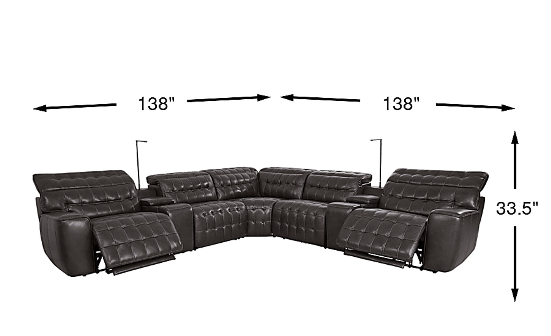 Dimension Image. Please refer to the Dimension Tab on this page for dimension details.