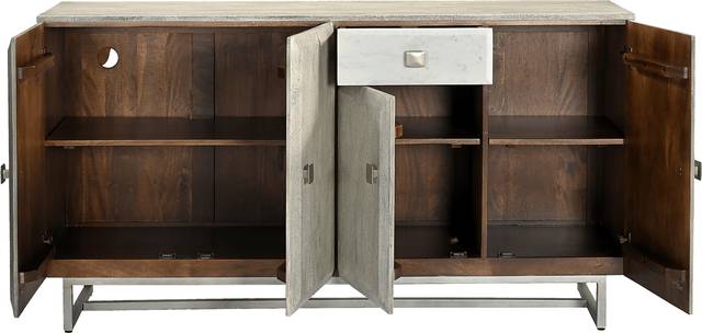 Madeira Gray Credenza - Thumbnail - Image 4