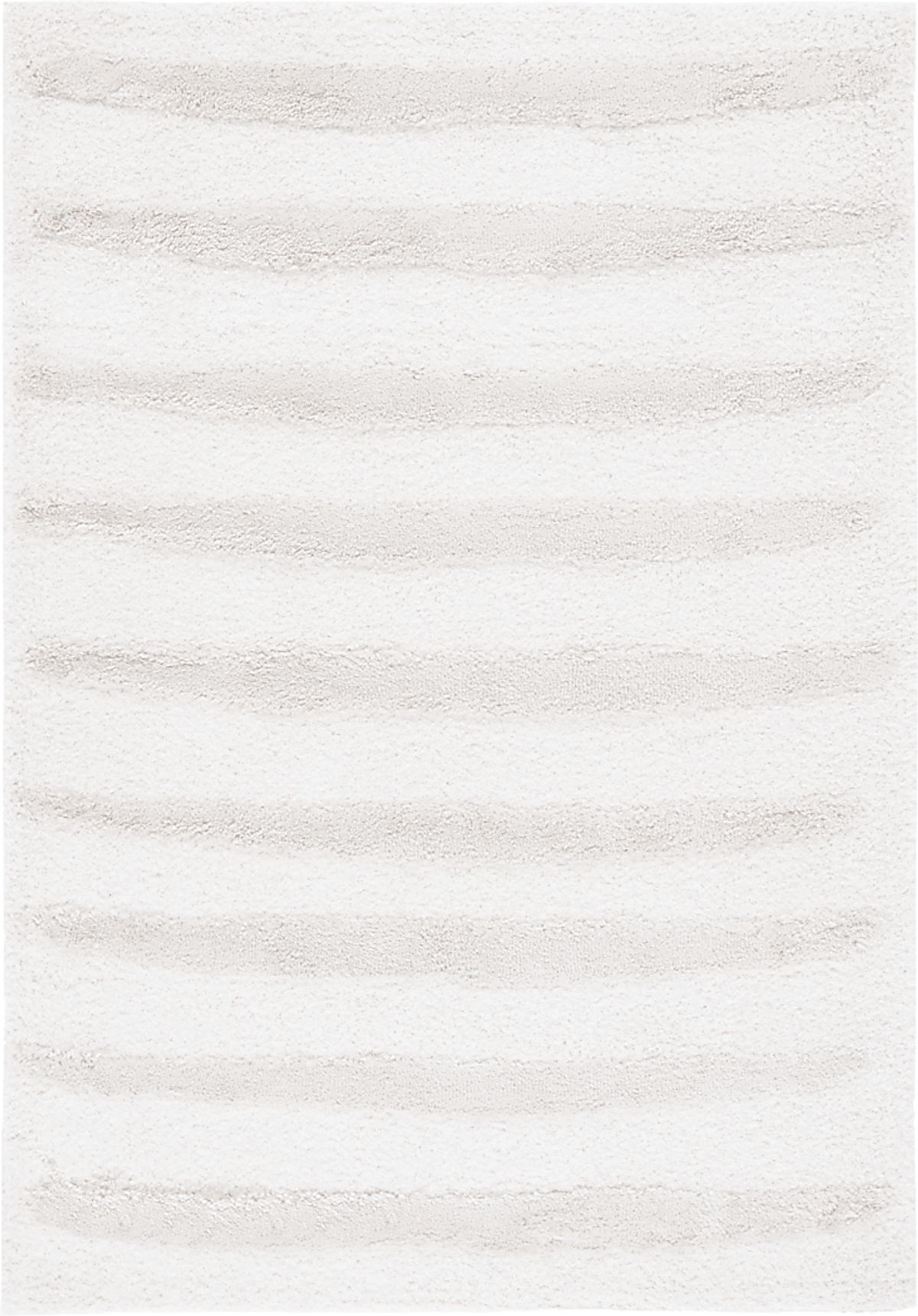 Madeleine Softee Ivory Beige Polyester Fabric Rug Rooms to Go